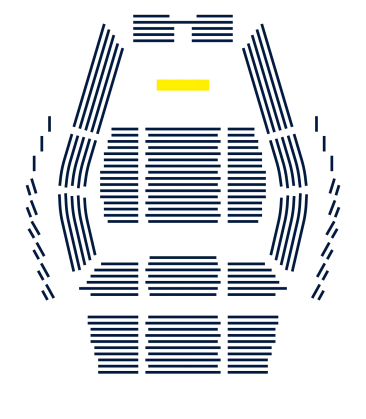 De Doelen podium plattegrond
